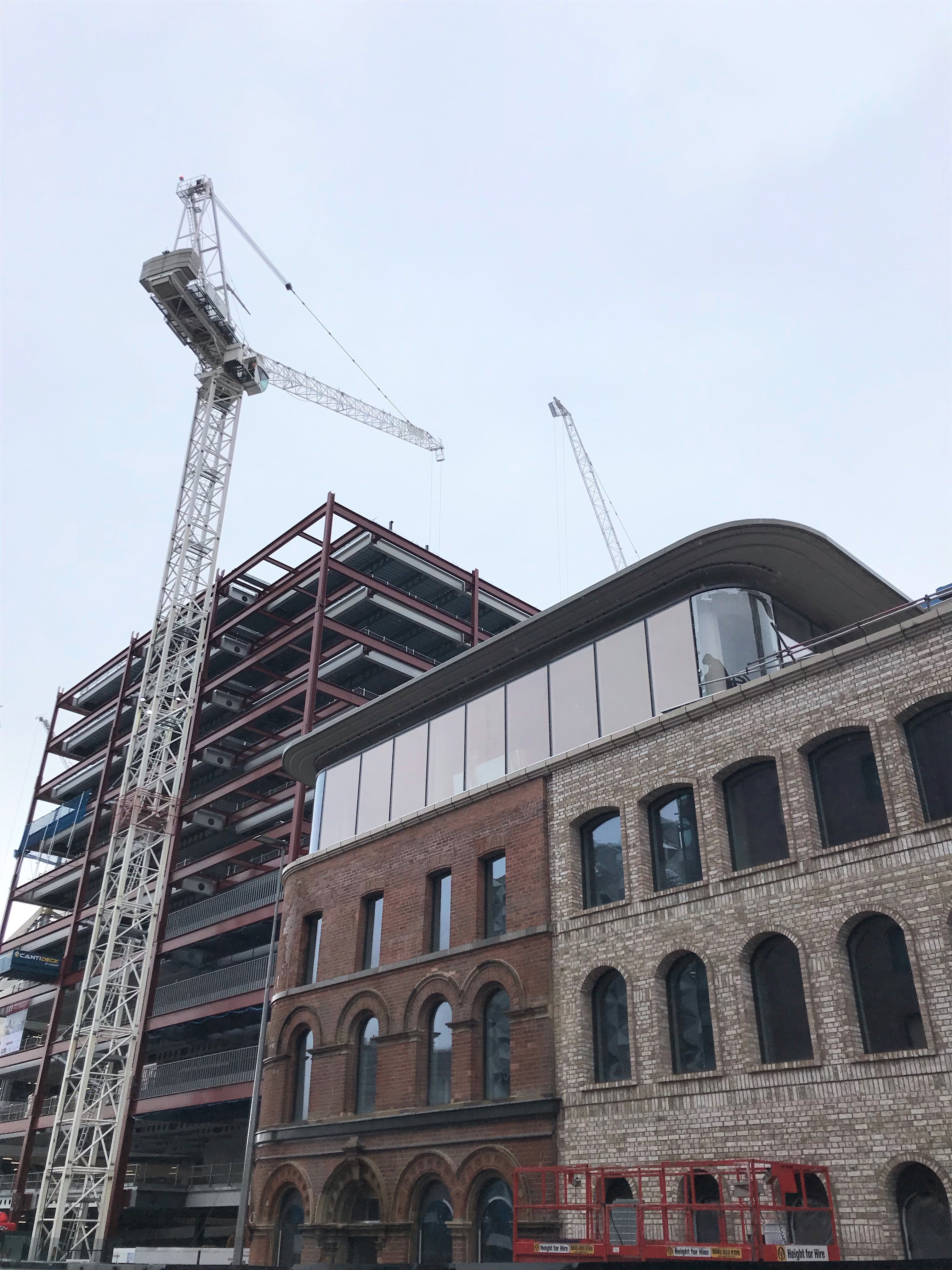 Delivering an architectural concrete finish for a 19th century building.