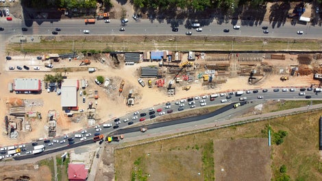 Двухуровневая развязка г. Самара