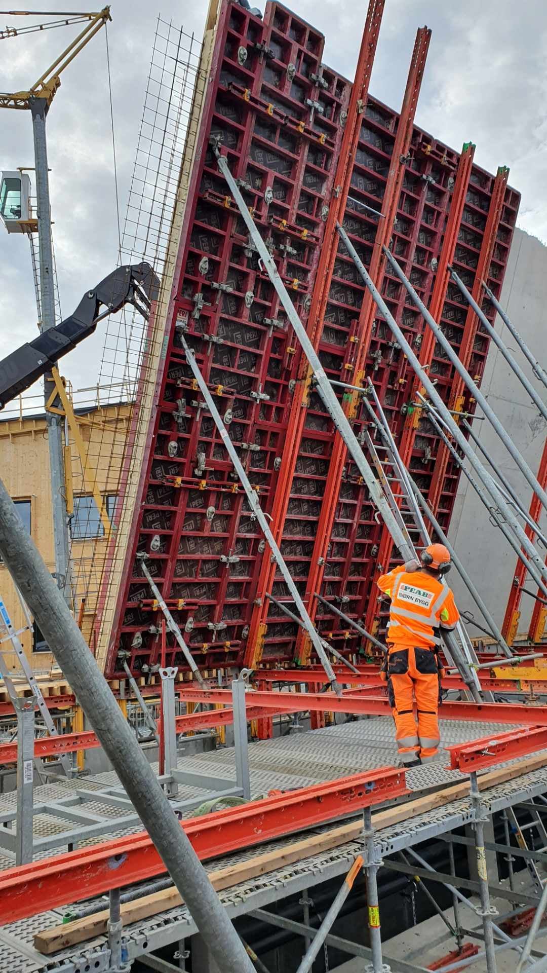 MAXIMO veggforskaling før avforskaling