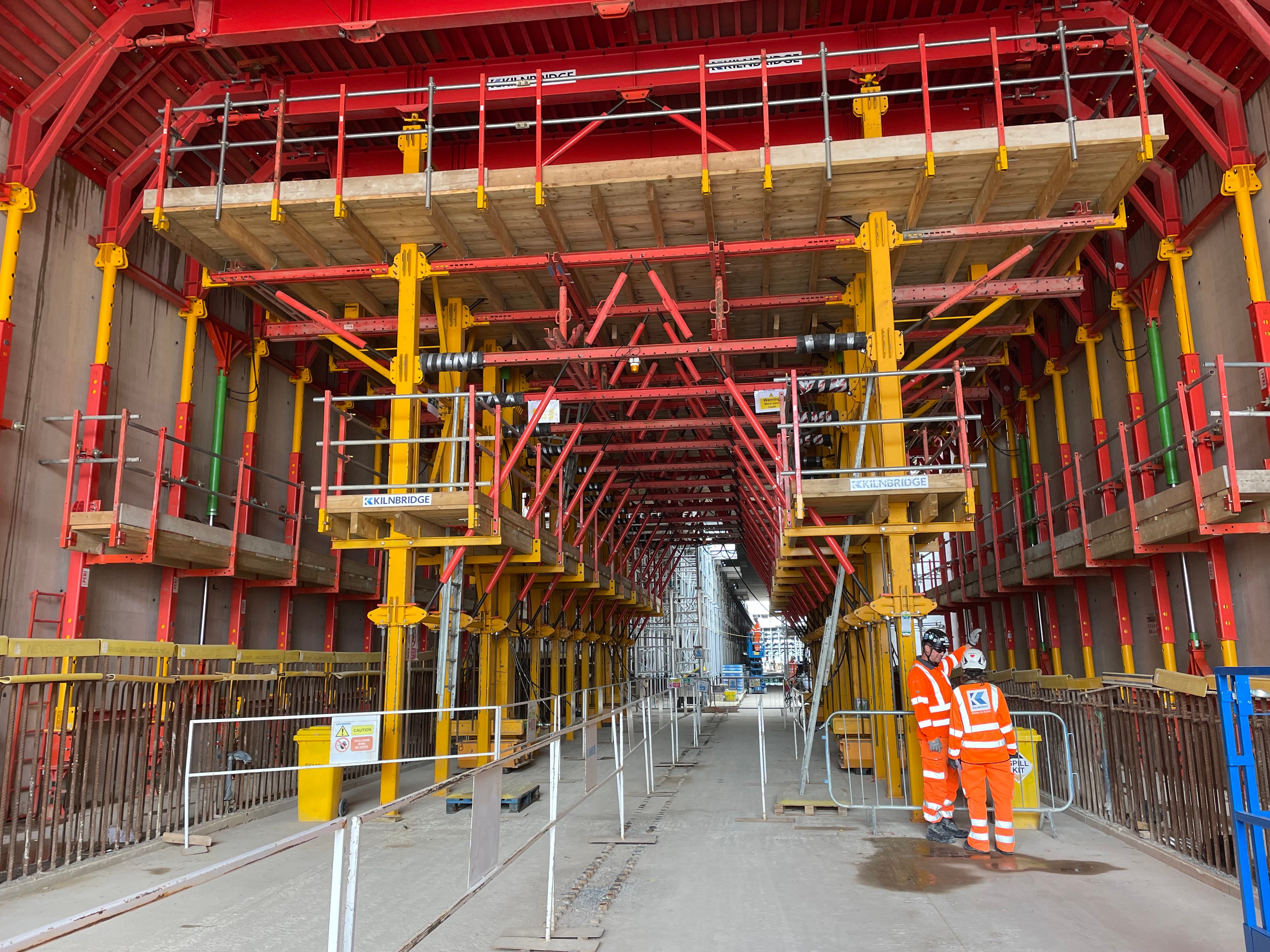 The project is being delivered by Skanska Costain STRABAG Joint Venture, with Kilnbridge appointed to complete the reinforced concrete works. 
