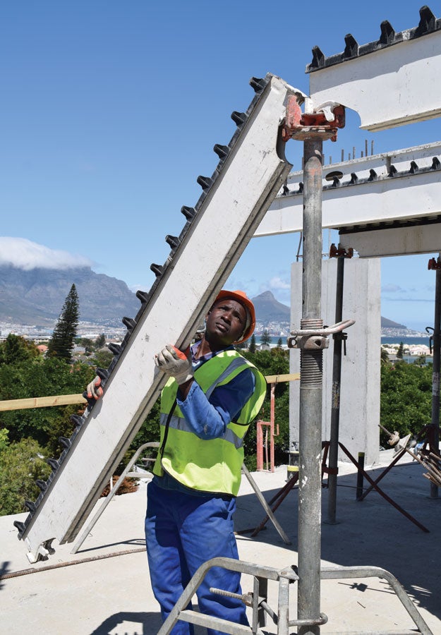 Total PERI formwork solution for upmarket apartment building