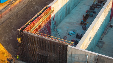 By using Maximo formwork, the customer achieved substantial improvements in wall installation time.