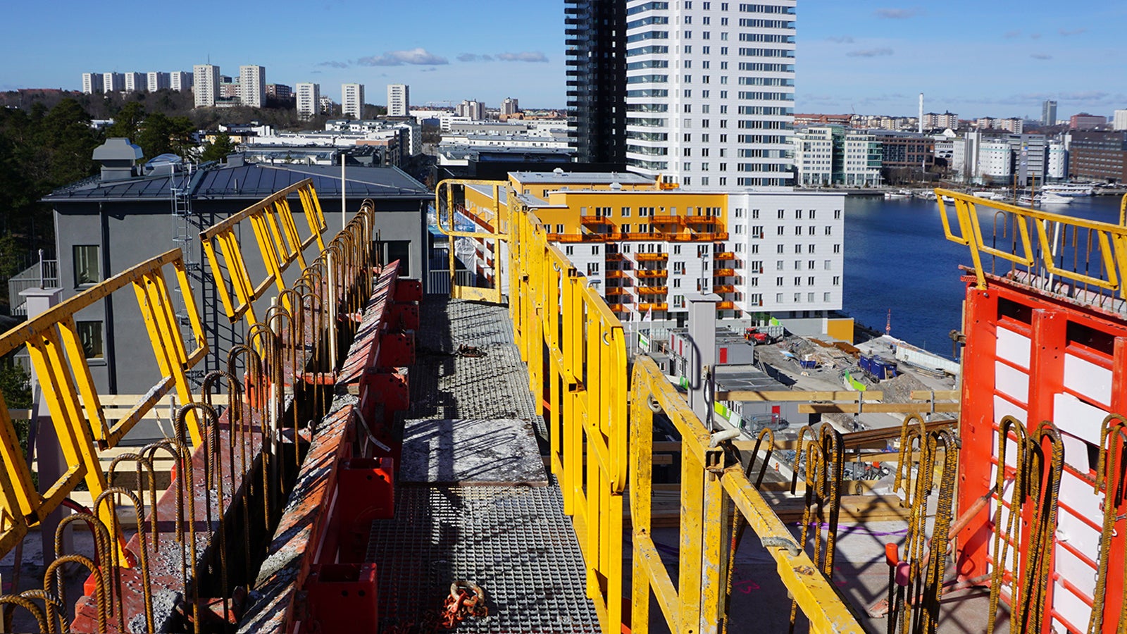 TRIO Housing används vid byggnation av Brohuset i Stockholm. 