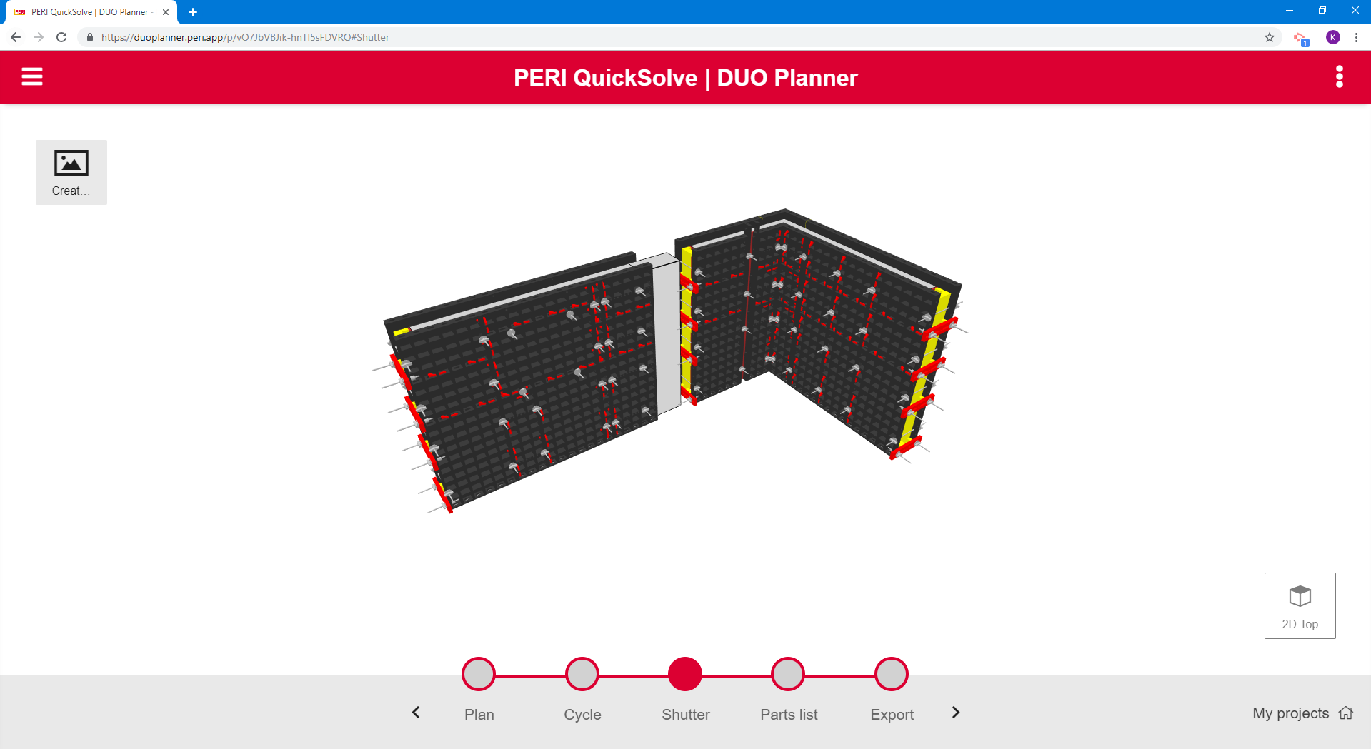 Using the mouse buttons and wheel, the user can zoom, pan and rotate to view the 3D model from all angles.<br/>