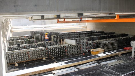 Coffrage des poutres avec les panneaux DUO sur plancher réalisé en SKYMAX - 1<br/>