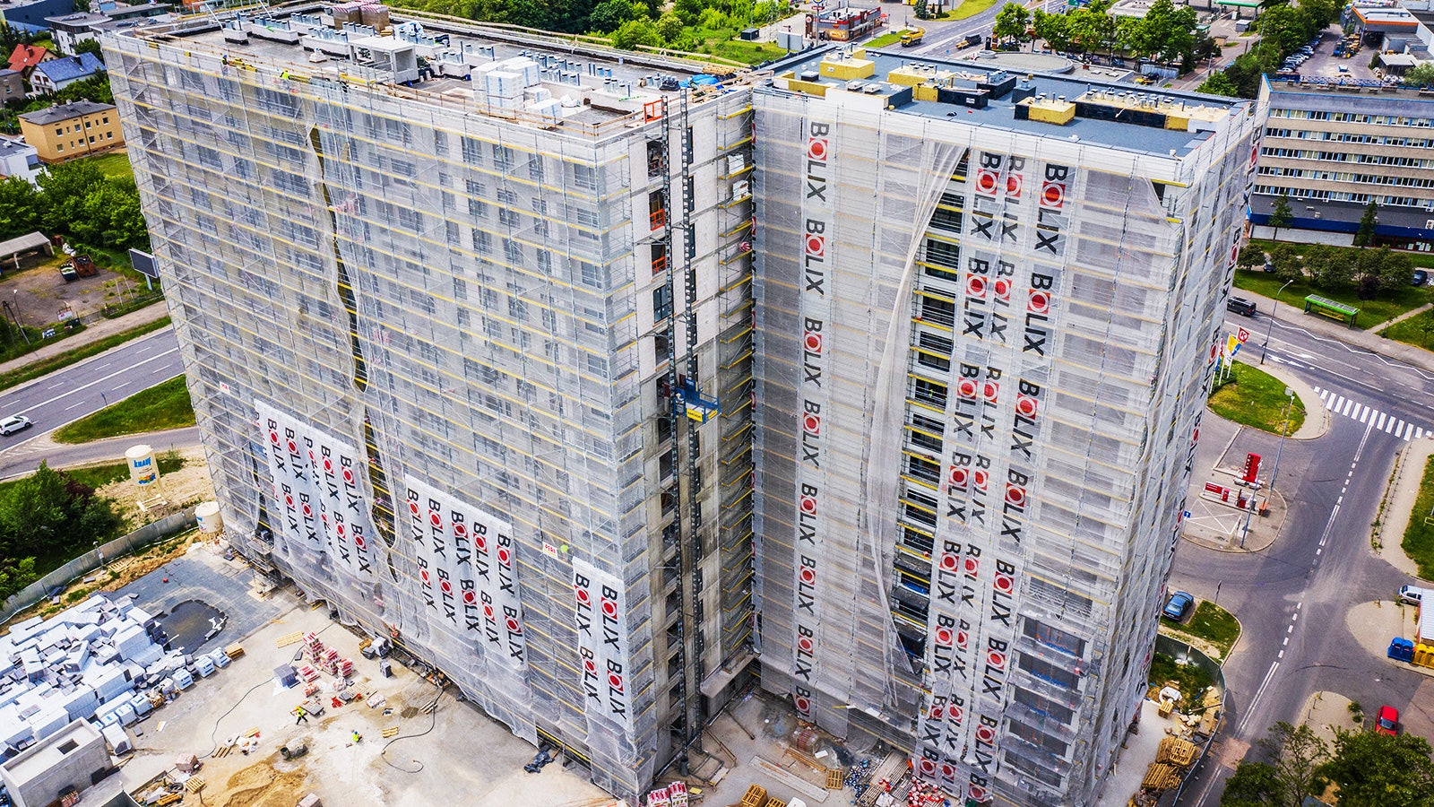 Rusztowanie fasadowe PERI UP Easy