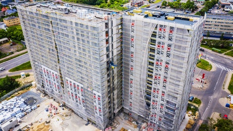 Rusztowanie fasadowe PERI UP Easy