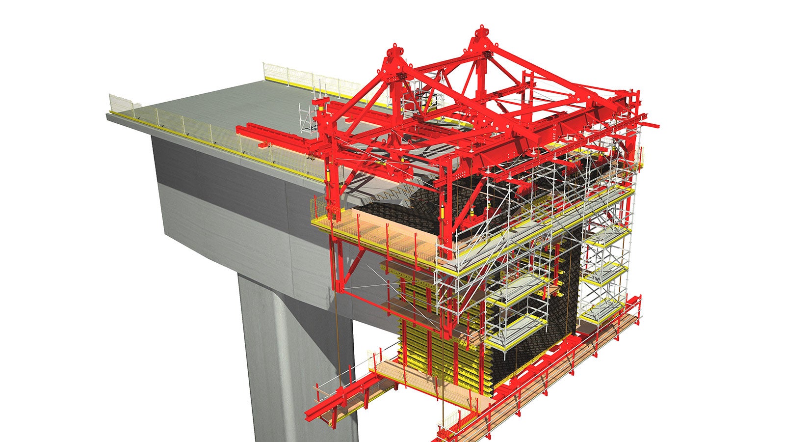 Construction of superstructures using the balanced cantilever method – fast and dimensionally-accurate