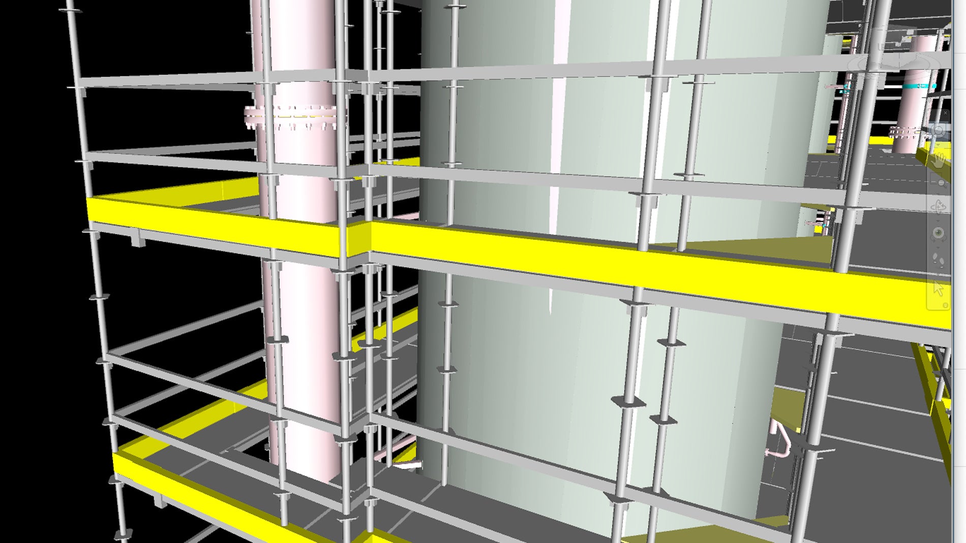 Designfasen giver kunden en god fornemmelse af mulighederne med PERI UP Flex og den endelige opstilling.