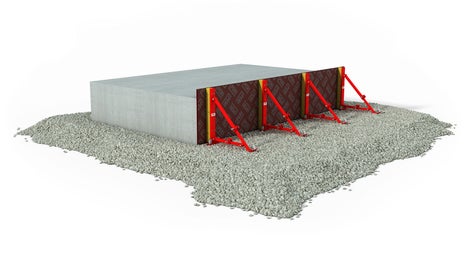 Rychlé a ekonomické nasazení pro základnové desky s tloušťkou do 60 cm