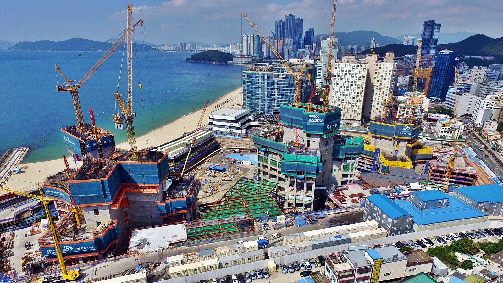 해운대 엘시티 복합개발사업, 해운대구, 부산시 (2016.08)