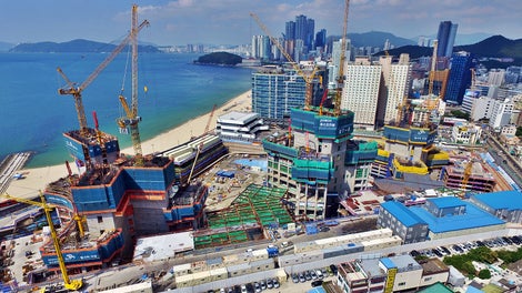 해운대 엘시티 복합개발사업, 해운대구, 부산시 (2016.08)