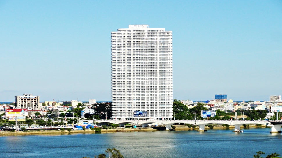 Azura stands out as the highest residential tower in the centre of Danang City.