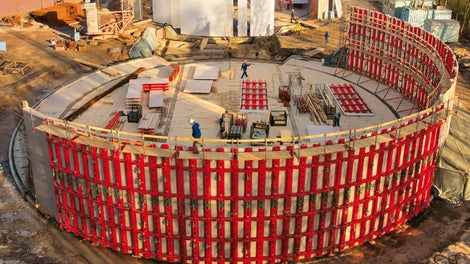 Wasserwerk Sandelermöns, Jever, Deutschland, PERI Projekt