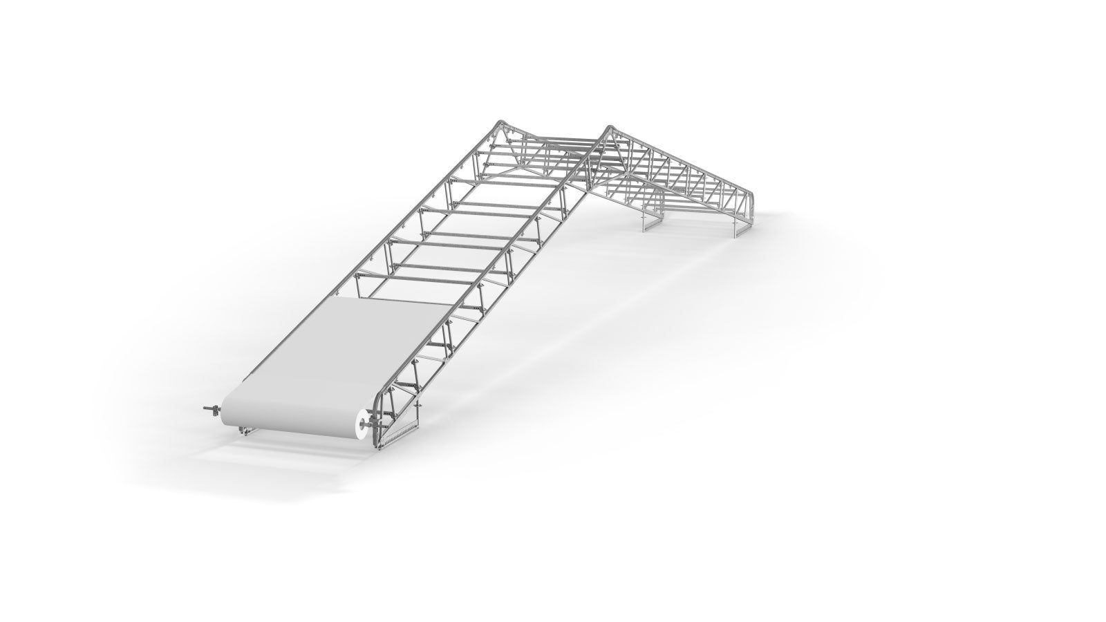 LGS standard components are the basis for variable roof shapes.