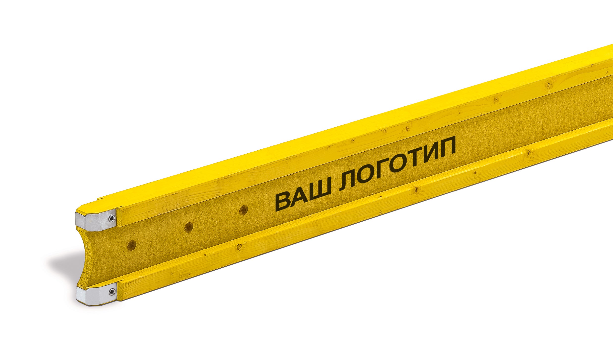 Нанесение логотипа на балку 