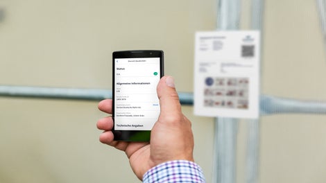 SCAFFEYE consente a tutti gli utenti di effettuare un controllo di sicurezza semplice e digitale di ogni impalcatura tramite un'app per smartphone (iOS e Android).