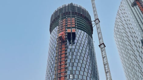 PERI supports development on Manchester's first cylindrical high-rise.