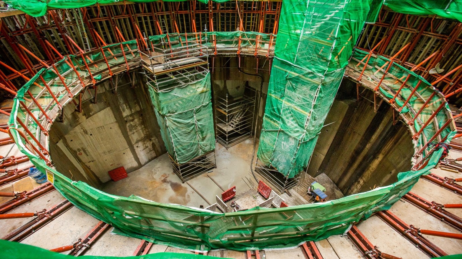 MRT Line 2 Kampung Pandan Roundabout Intervention Shaft 2 and 3