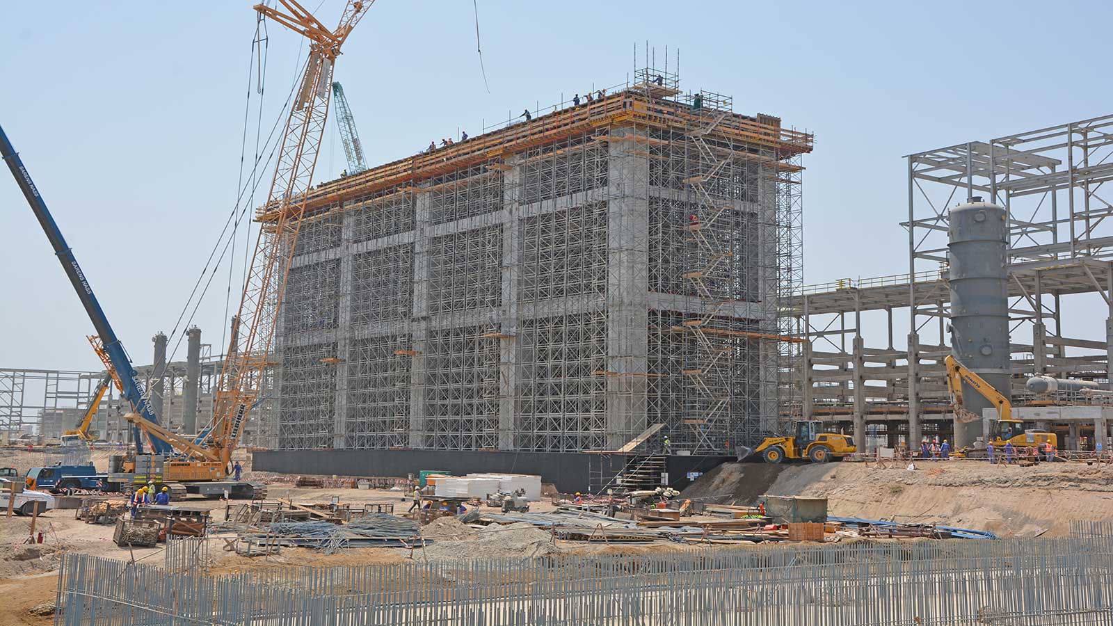 Total area of 57 m x 17 m