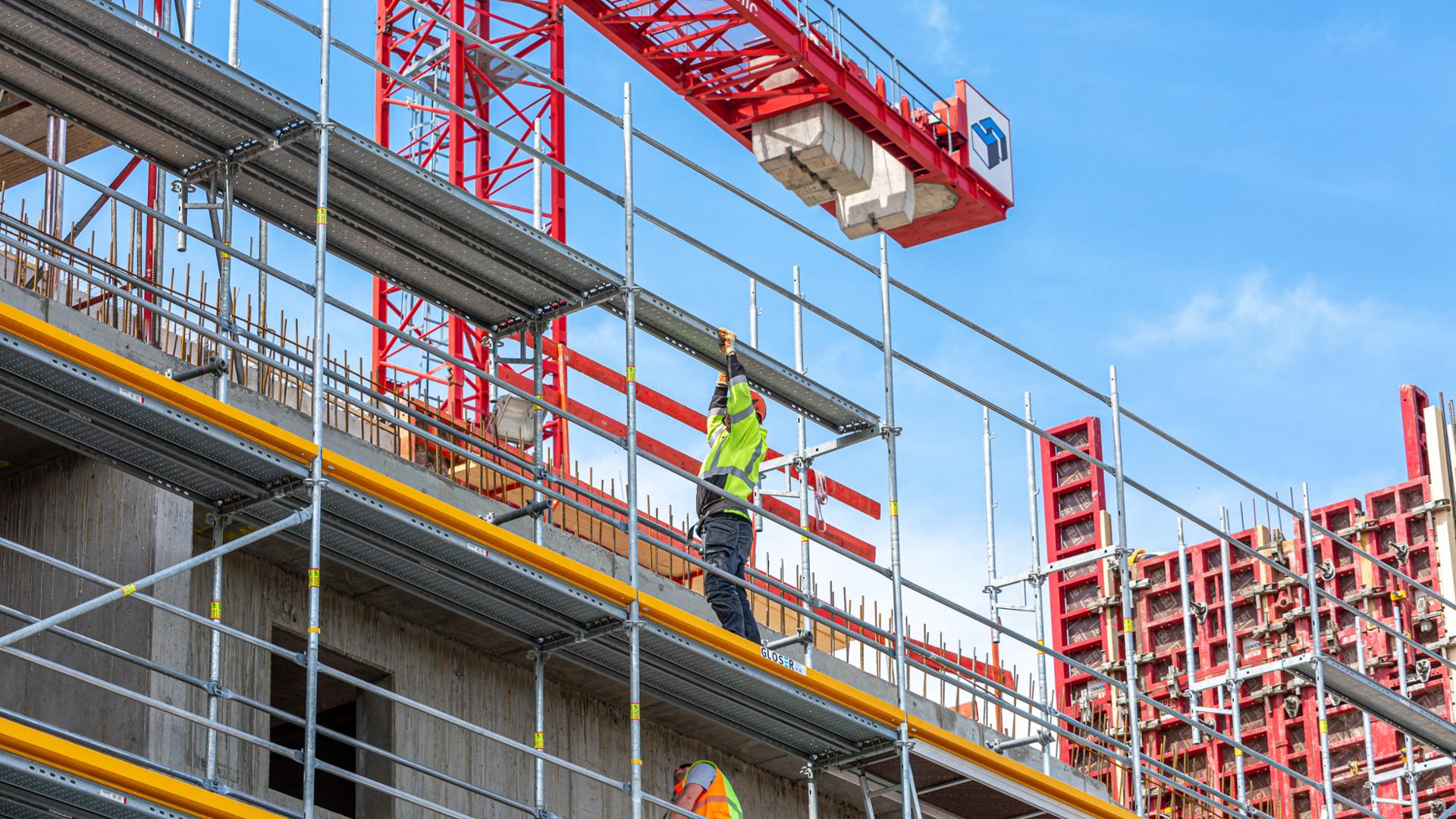 Das PERI Leistungsportfolio umfasst wirtschaftliche Schalungs- und Gerüstsysteme sowie zahlreiche baubegleitende Dienstleistungen.