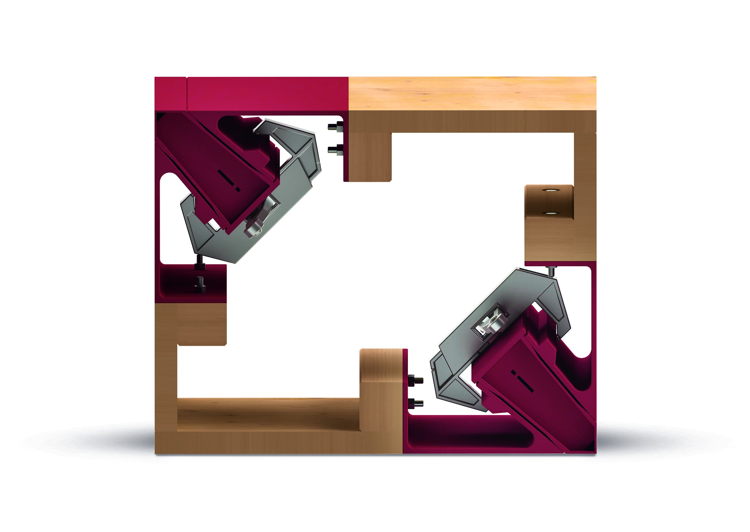 Okenní set Mini se používá pouze pro okenní otvory malých rozměrů. Bednění tvoří dva rohové sety, které jsou doplněny dřevenými deskami tak, aby vytvořili požadovaný okennní otvor. Dodávají se ve čtyřech variantách tlouštěk stěn od 20 -30 cm.