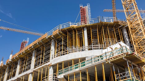 The different storey heights, ranging from around 4 to 7 m, posed a significant challenge to the planning and design team.