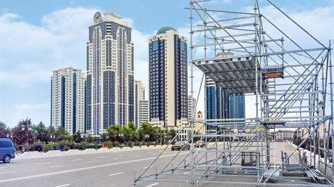 Площадка для установки светового или сценического оборудования.