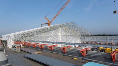 Sicherer Schutz vor Witterungseinflüssen erhöht die Effizienz und die Ergebnisqualität der Baustelle.<br/>