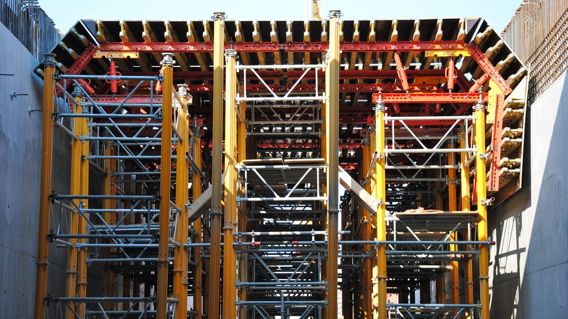 Tunnelform med MULTIPROP tårne