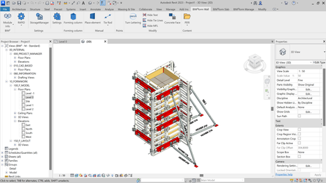 Autodesk Revit 2023 projekt Rapid