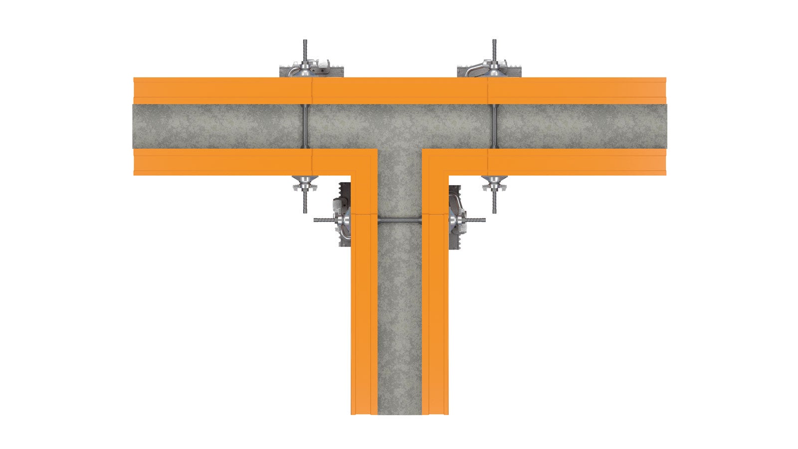 80 элемент разработан специально для опалубливания отходящих стен без использования бруса и деревянных вставок.