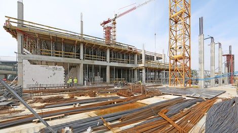 Airport City Gdańsk Zespół budynków biurowo - usługowych z niezbędną infrastrukturą techniczną i drogową - etap I (budynek B I "Alpha") przy ulicy Słowackiego w Gdańsku