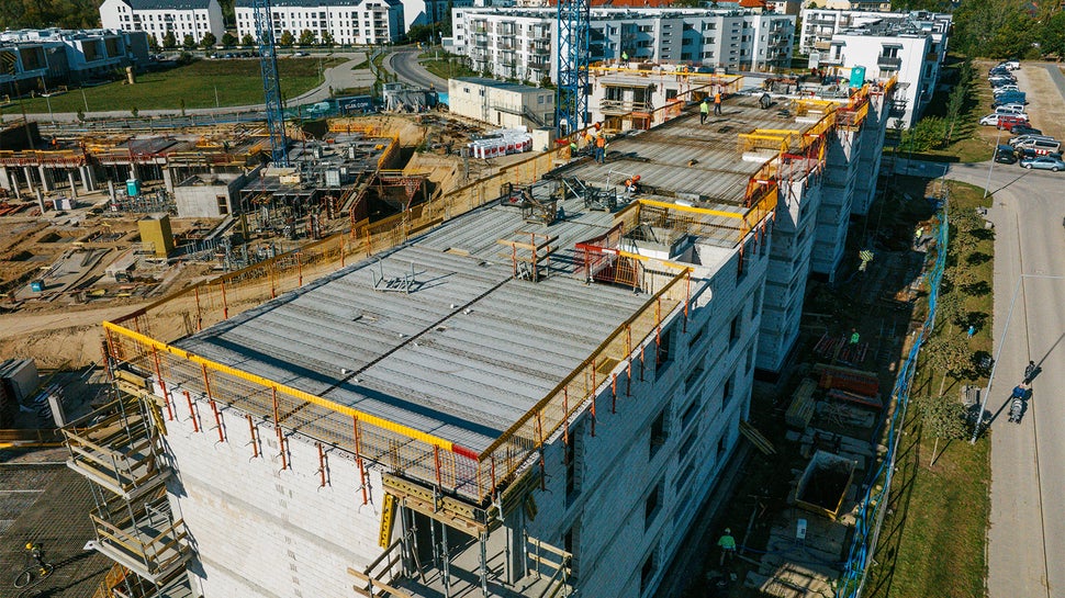 Budowa zespołu budynków mieszkalnych wielorodzinnych przy ul. Literackiej w Poznaniu