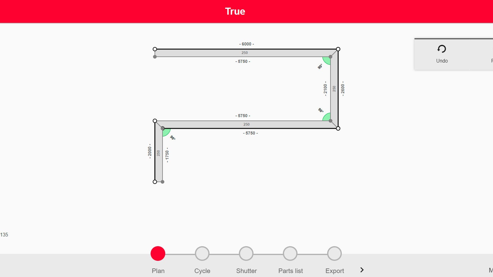 В 2D- виде возводятся стены этажа, которые в дальнейшем будут опалубливаться.
