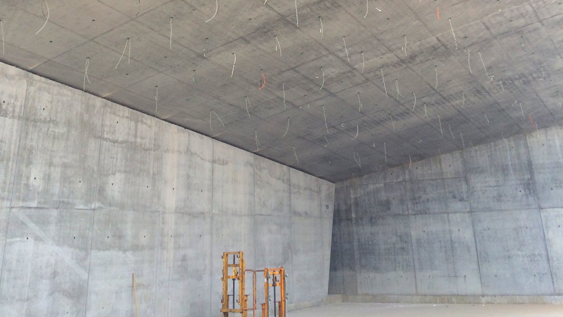 Færdige betonoverflader