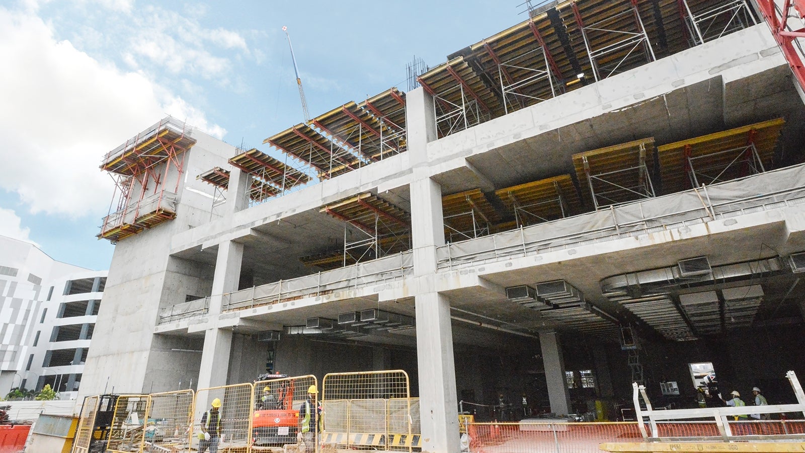 Large PD8 Table, the cost-effective shoring for slab tables and high loads.<br/>