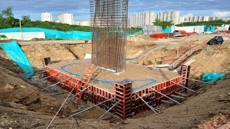 Cimentaciones con sistema de encofrado LIWA