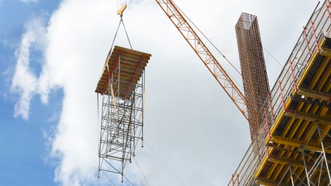 Lifting of PD 8 Slab Table to the 2nd floor of the warehouse.
