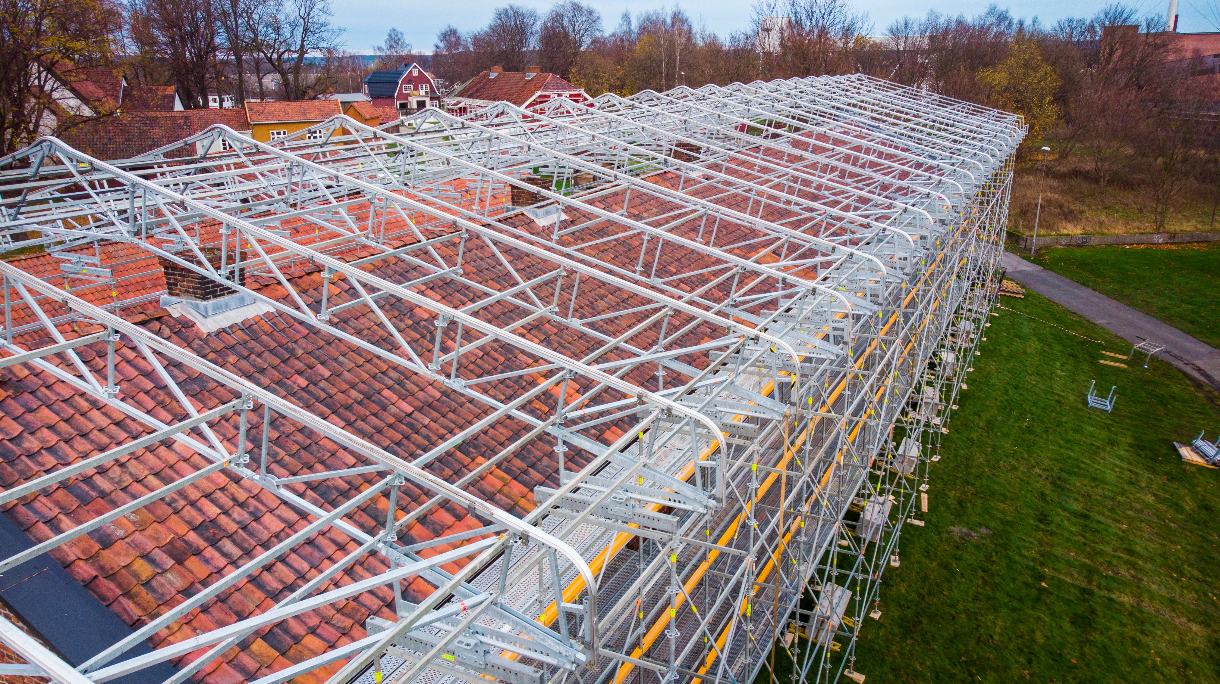 Østfoldmuseene - ROT Prosjekt- med tak over tak