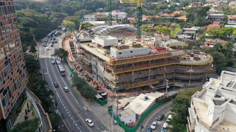 Utilização do Multiflex para o escoramento de lajes