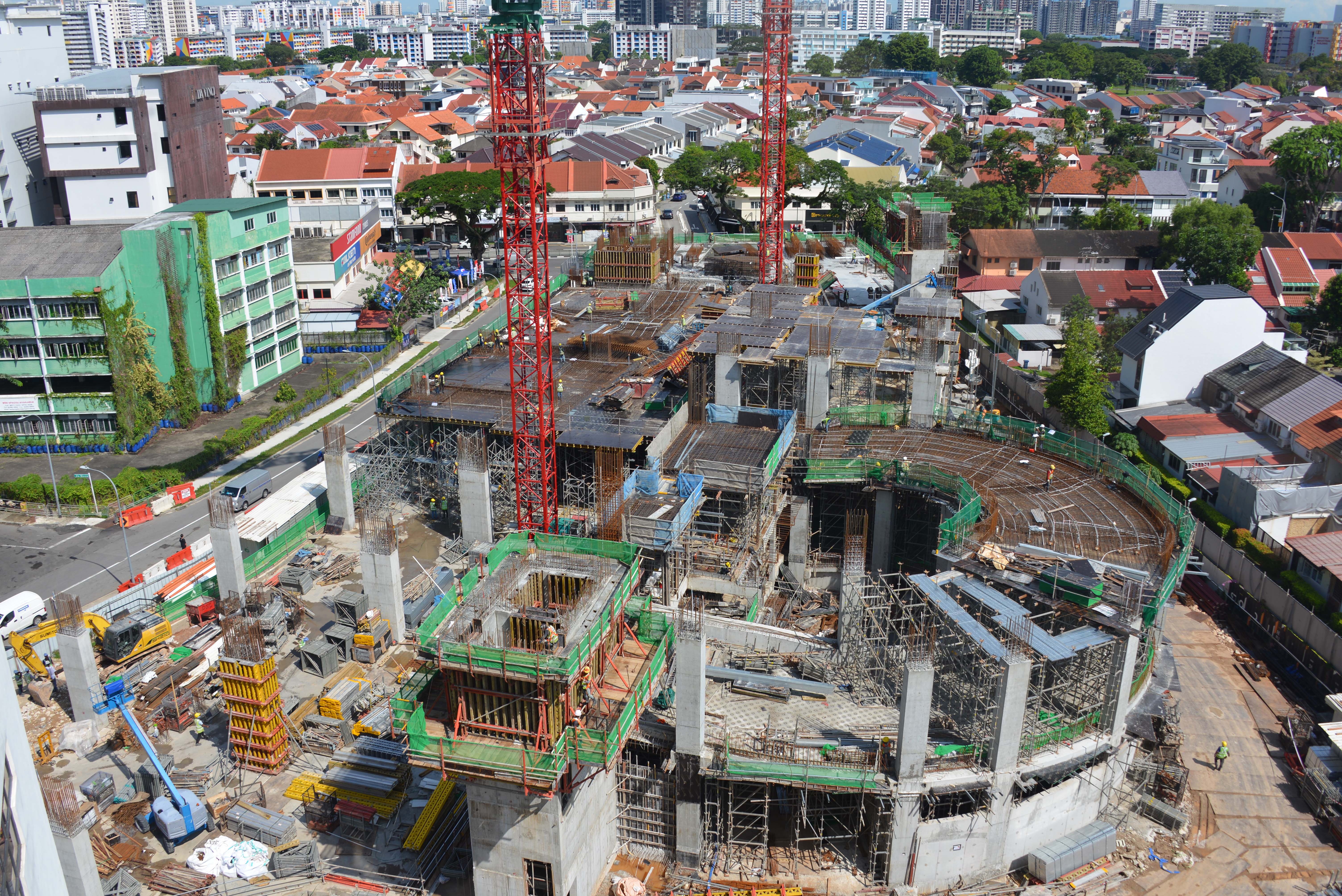 One KA @ Macpherson site progress: July 2023