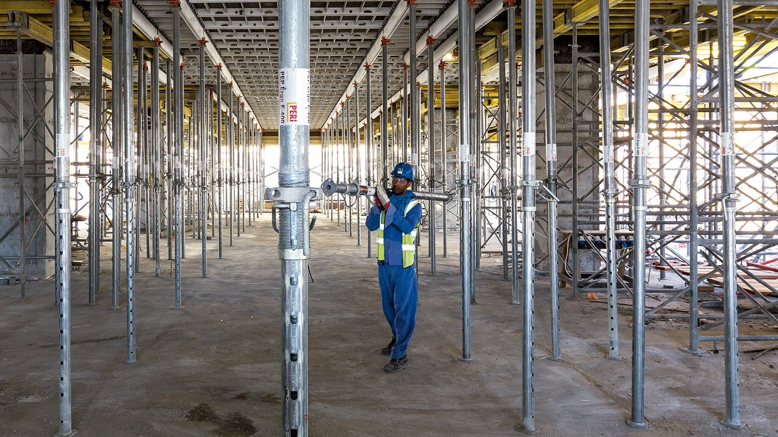 支柱最大承载能力为50kN-拥有相对较轻的自重。