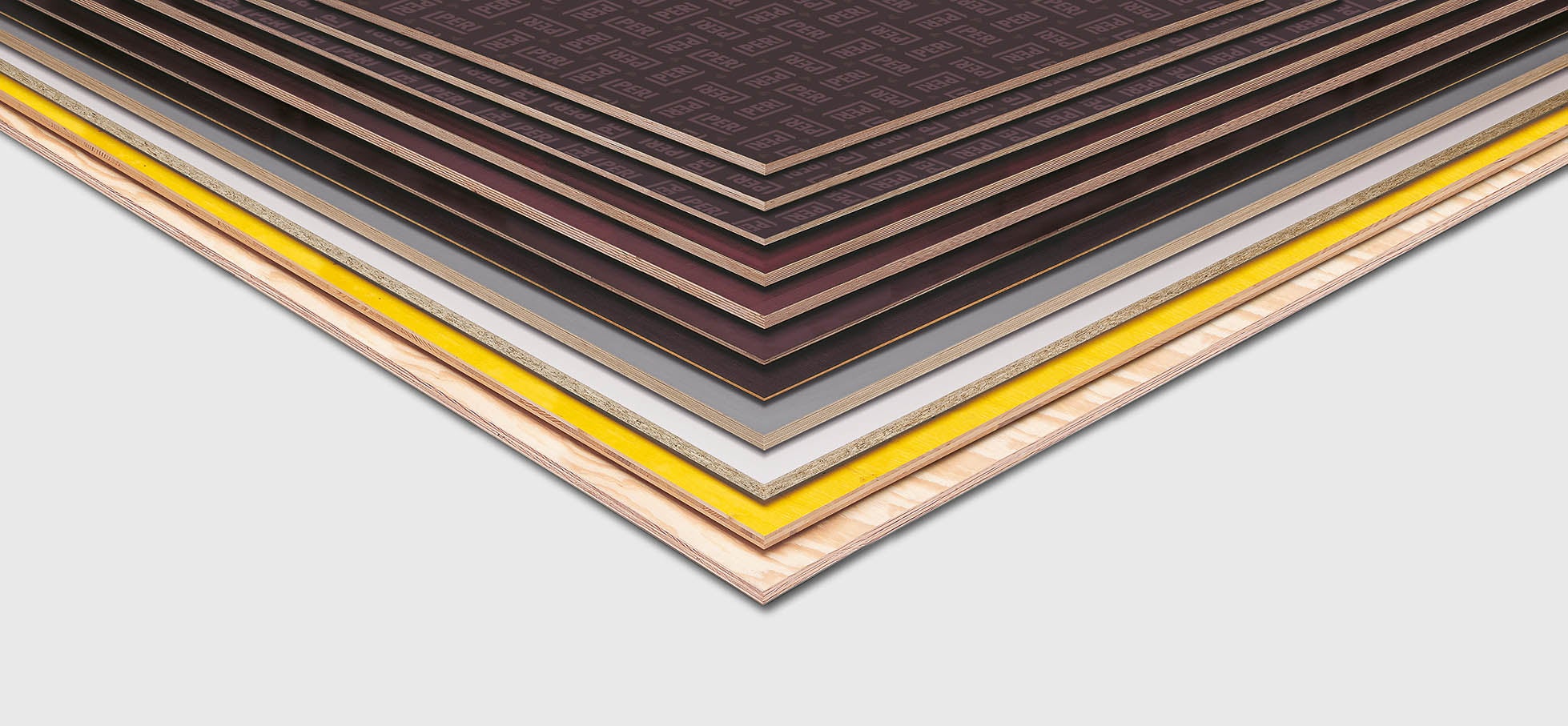PERI is constantly working on the main procurement markets worldwide. In the main stock location in Bremerhaven PERI holds available 5,000 plywood packages with about 1.5 t weight. The product portfolio serves a wide range of application fields: timber construction, packing industry, vehicle construction, precast industry, formwork panels and paving industry.