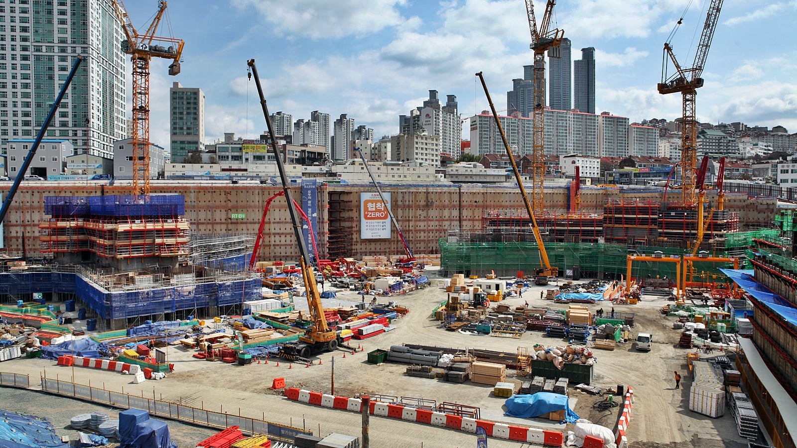 해운대 엘시티 복합개발사업, 해운대구, 부산시 (2016.08)