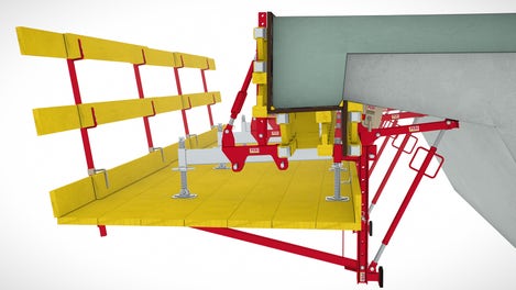 Parapet Rigging Construction of cantilevered parapets for new bridge constructions and ...
