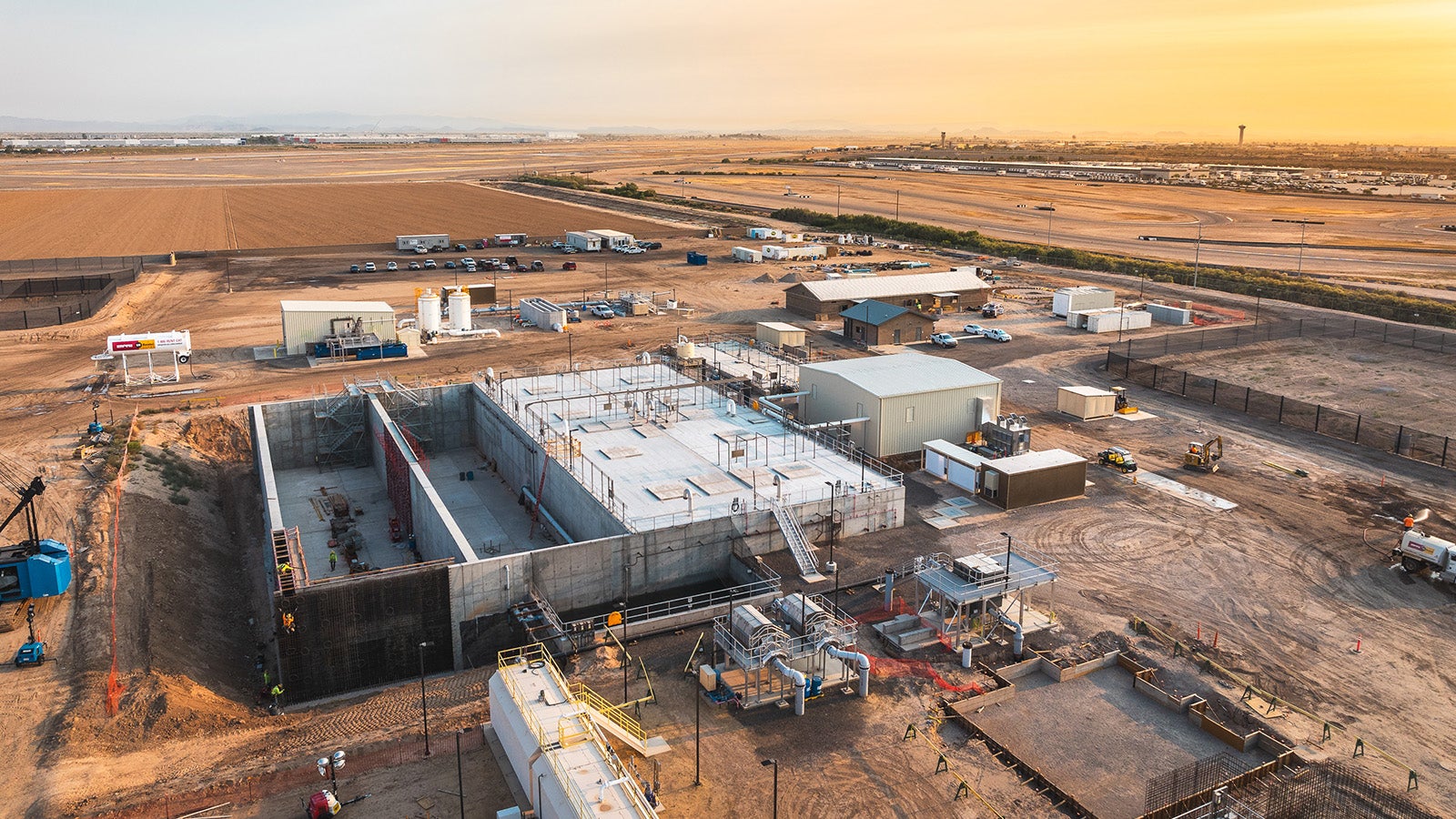 The Luke 303 Water Reclamation Facility will recharge up to 8 million gallons of water, supporting the growing community on the outskirts of Phoenix.