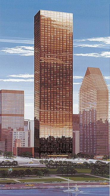 The finished Trump World Tower on United Nations Plaza is regarded as the world´s largest and most exclusive residential building project for the new century.