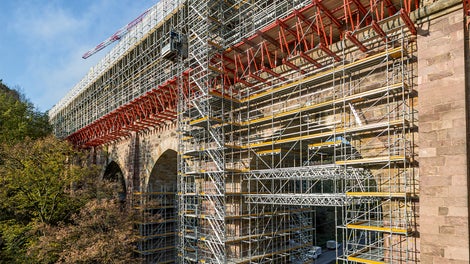 Railway Viaduct, Heiligenborn, Deutschland 