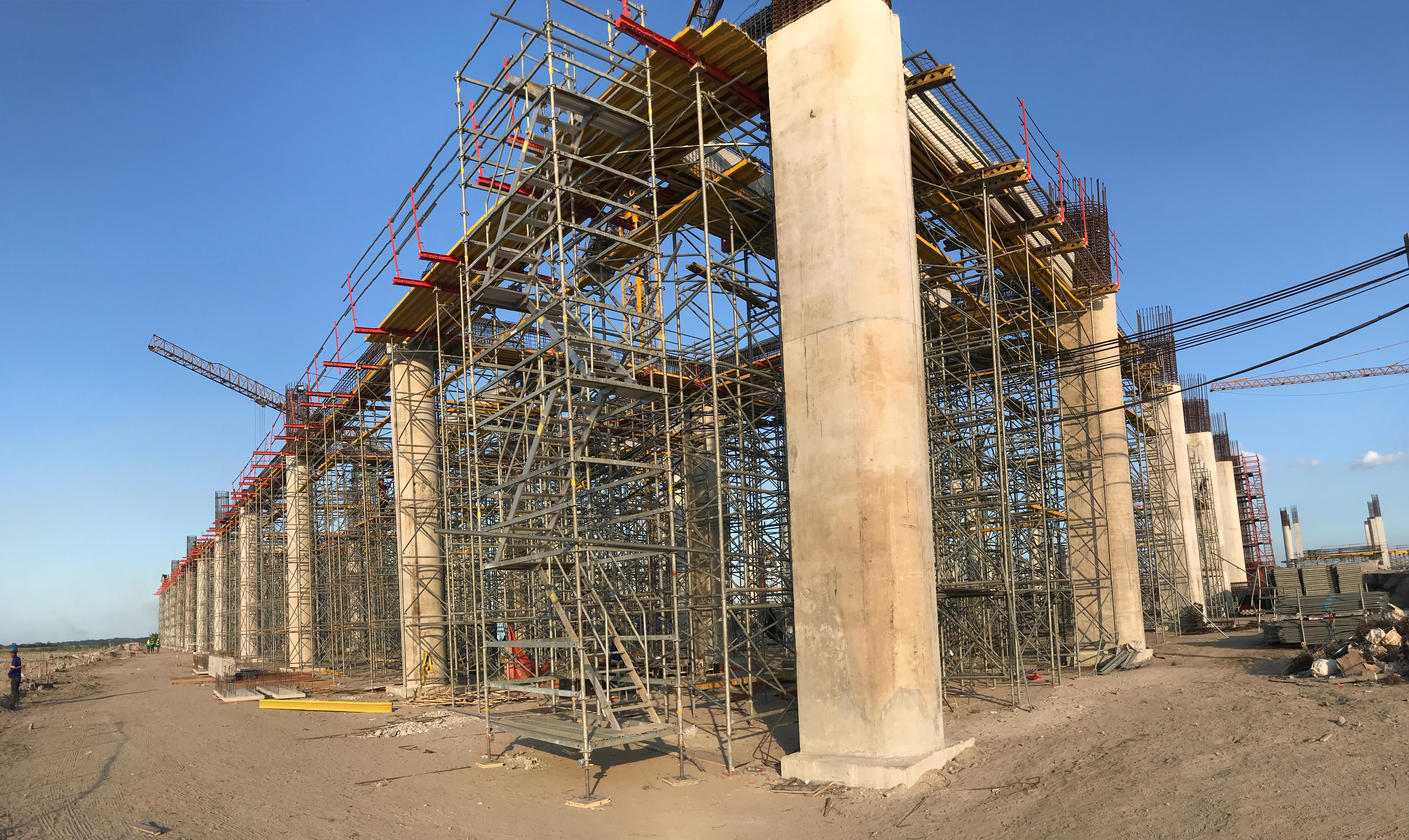 The project involves the construction of new 82, 600 SQM passengers terminal building, to cater a capacity of 8 million passengers per annum.
